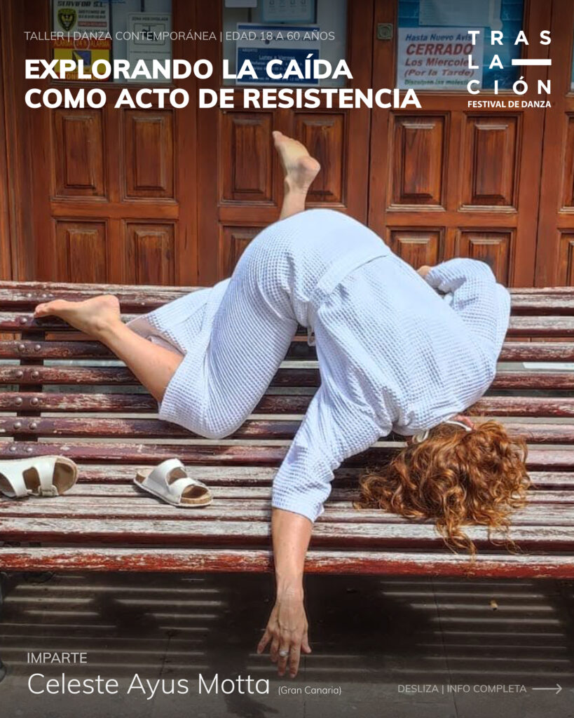 taller de danza con celeste ayus explorando la caída